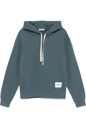Jil Sander Hoodie à patch logo