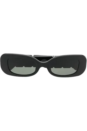 Linda Farrow Lunettes de soleil à ornements en cristal
