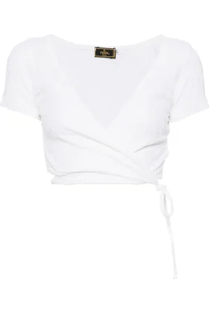 Fendi T-shirt à design cache-cœur (années 1990-2000)