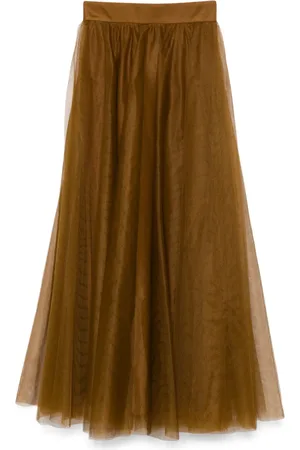 ZIMMERMANN Jupe en tulle à coupe longue