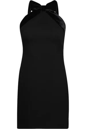 Miu Miu Robe courte à nœd en velours