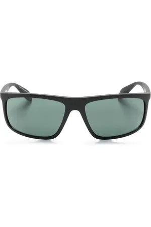 Emporio Armani Lunettes de soleil à monture rectangulaire