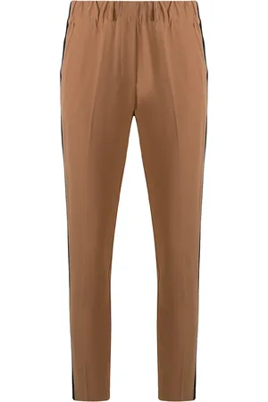 BLANCA Pantalon slim à bande contrastante