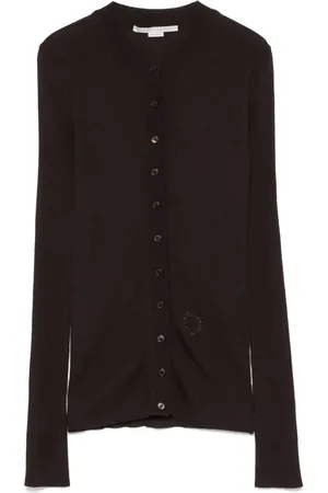 Stella McCartney Cardigan à fines nervures
