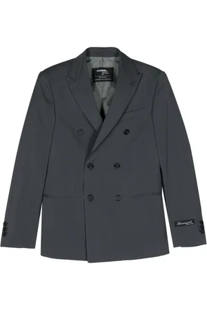 HOMMEGIRLS Blazer en laine à boutonnière croisée