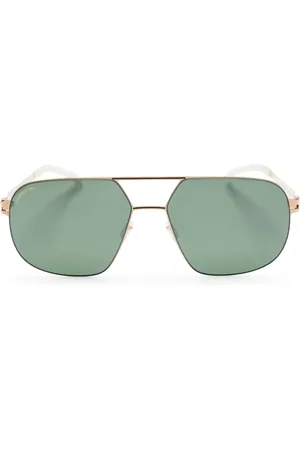MYKITA Lunettes de soleil Angus à monture pilote