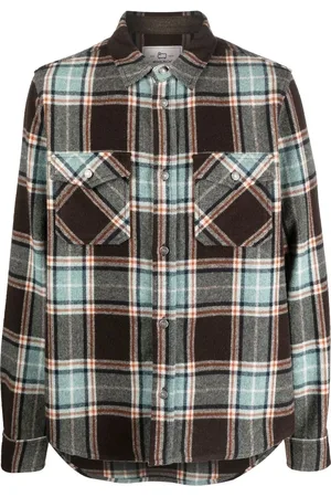 Woolrich Chemise Alaskan Melton à carreaux