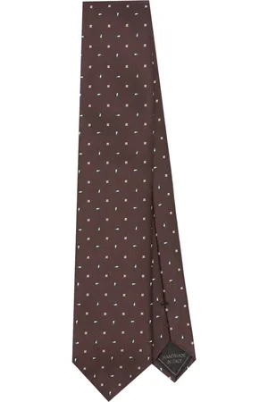 BRIONI Cravate à motif cachemire en jacquard