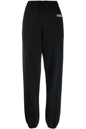 VERSACE Pantalon de jogging à logo imprimé