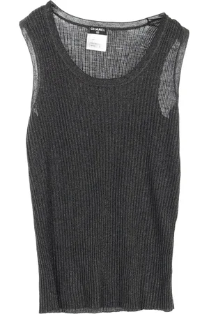 CHANEL Débardeur nervuré (1986-1988)
