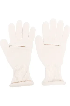 Issey Miyake Gants à détails de fentes