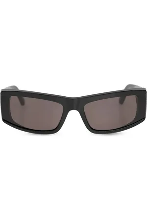 Balenciaga Lunettes de soleil à logo imprimé