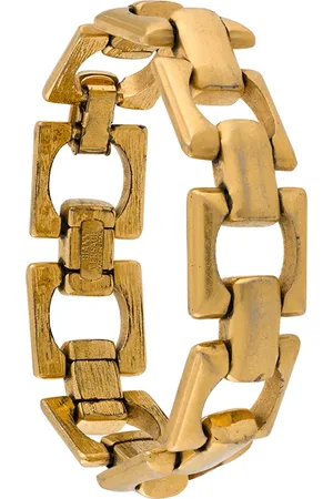 VERSACE Bracelet à maillons carrés