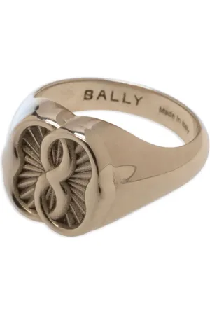 Bally Chevalière à motif Emblem