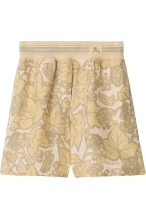 Burberry Short à imprimé végétal
