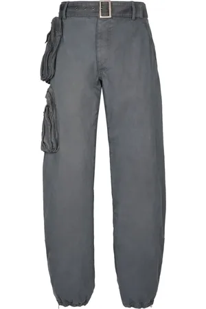 Dolce & Gabbana Pantalon ceinturé à poches cargo