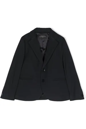 Paolo Pecora Blazer boutonné à revers crantés