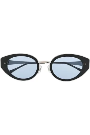 MATSUDA Lunettes de soleil tintées à monture ovale
