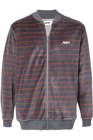 PALACE Sweat zippé en velours