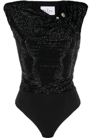Philipp Plein Body à ornements en cristal