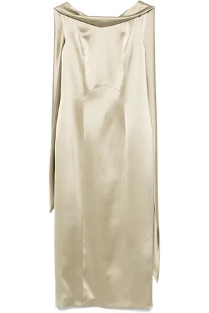 FELY CAMPO Robe mi-longue à détail de ceinture