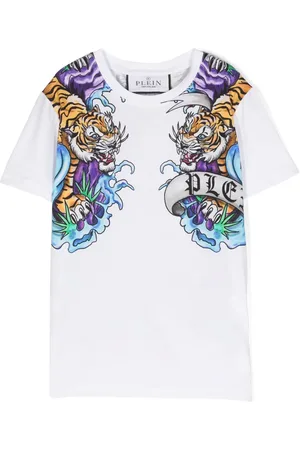 Philipp Plein T-shirt en coton à logo imprimé
