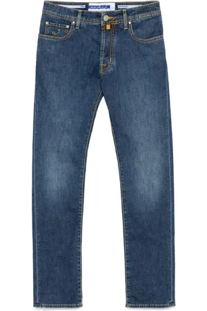 Jacob Cohen Jean à patch logo