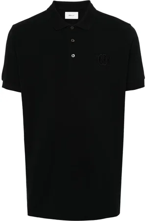 Bally Polo en piqué à logo brodé