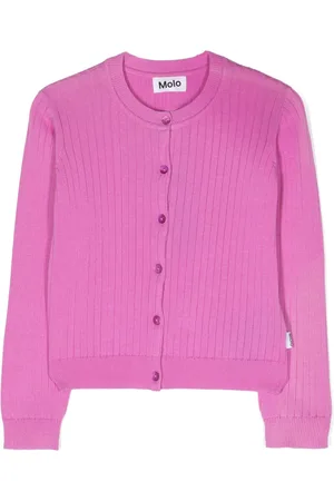 Molo Cardigan Gloria en maille nervurée