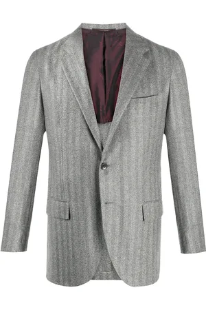 Kiton Blazer à fines rayures