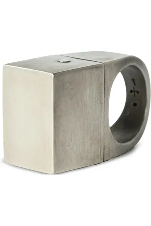 PARTS OF FOUR Bague Geo en sterling