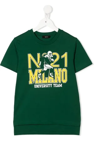 Nº21 T-shirt à logo imprimé