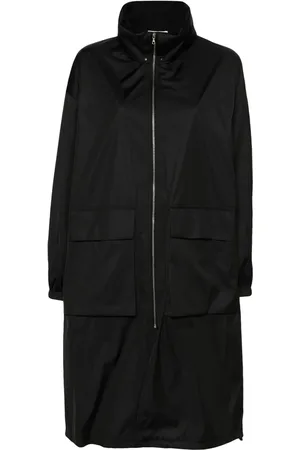 Auralee Imperméable zippé à capuche