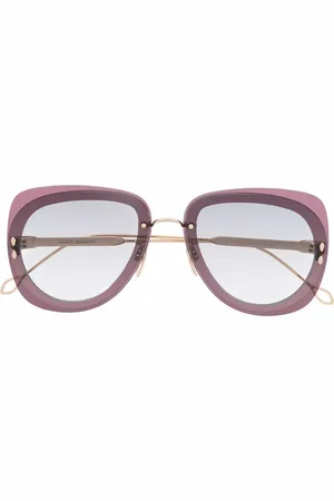Isabel Marant Lunettes de soleil teintées à monture carrée