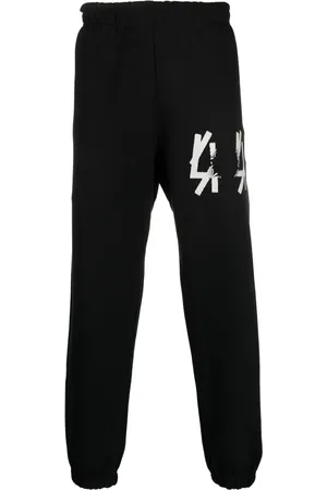 44 Label Group Pantalon de jogging en coton à logo imprimé