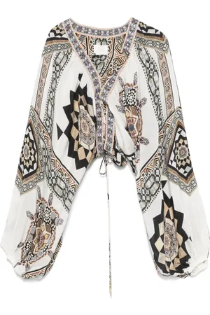 Camilla Blouse Tile Style
