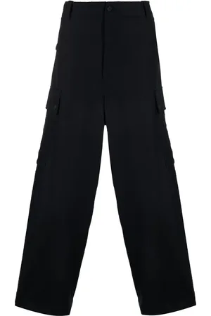 Giorgio Armani Pantalon en laine à coupe droite