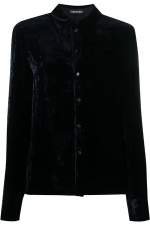 Tom Ford Chemise à effet de velours