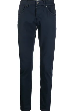 Dondup Jean droit à taille mi-haute