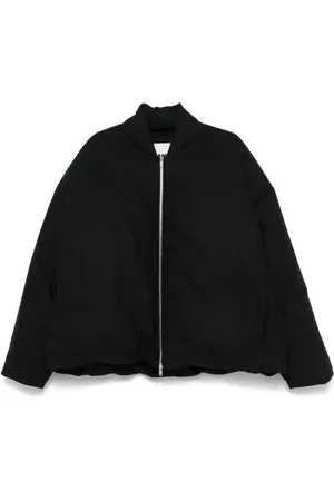 Jil Sander Veste texturée à design imperméable