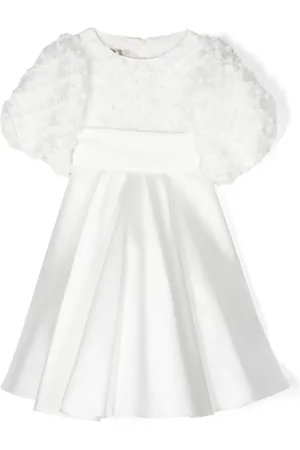 LA STUPENDERIA Robe en dentelle à fleurs
