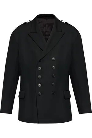 YOHJI YAMAMOTO Blazer en laine à boutonnière croisée