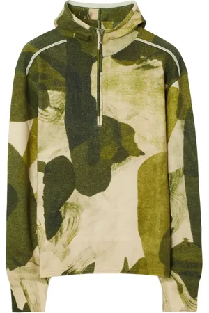 Burberry Hoodie à imprimé camouflage