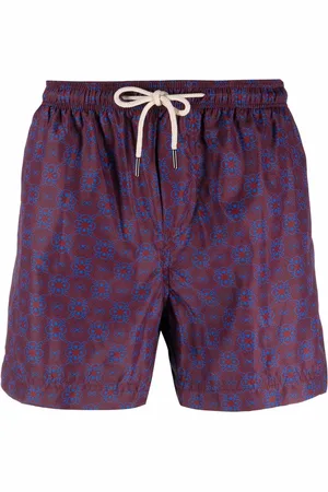 PENINSULA SWIMWEAR Short de bain à imprimé géométrique