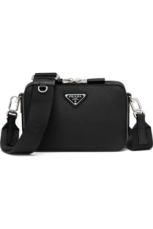 Prada Sac porté épaule Brique