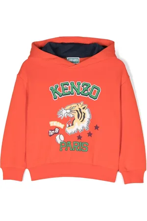 Kenzo Hoodie en coton à logo imprimé