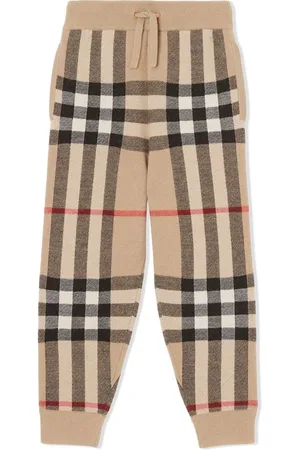 Burberry Pantalon de jogging à carreaux