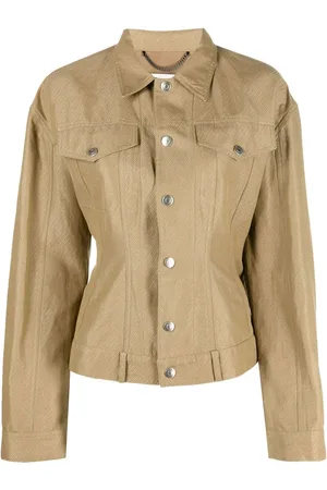 Stella McCartney Veste boutonnée à taille cintrée