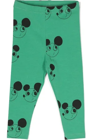 Mini Rodini Legging à imprimé souris
