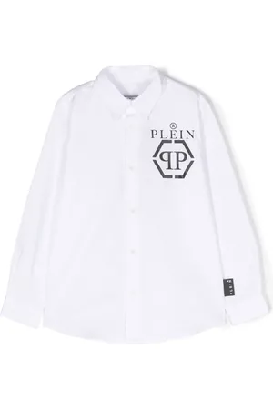 Philipp Plein Chemise à logo imprimé